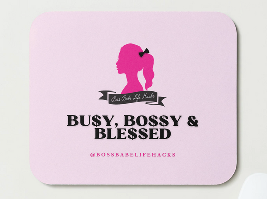 BU$Y MOUSE PAD